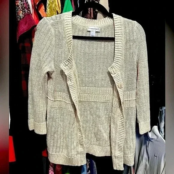 Tan Christopher & Banks Cardigan - Picture 1 of 5